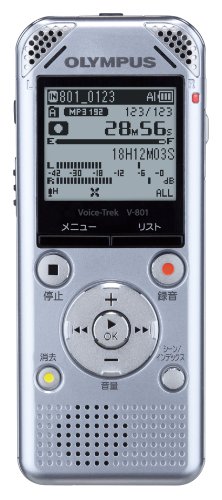 OLYMPUS ICレコーダー VoiceTrek 2GB MicroSD対応 MP3/WMA SLV シルバー V-821 9jupf8b Amazon | OLYMPUS ICレコーダー VoiceTrek 2GB MP3/WMA ステレオ